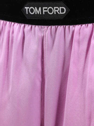 Shop Tom Ford Woman Trouser Woman Pink Pants