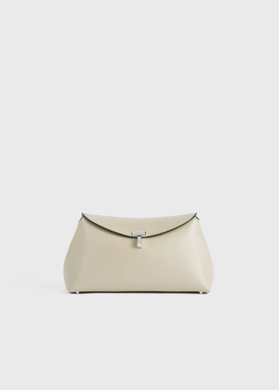 Totême T-lock Clutch Fawn In Fawn