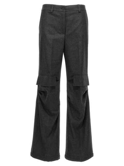 Shop P.a.r.o.s.h . Cargo Pants In Grey