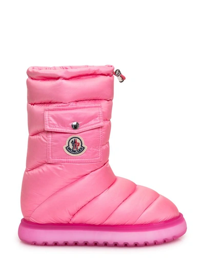 Shop Moncler Gaia Mid Snow Boot In Pink