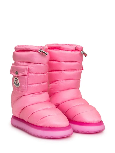 Shop Moncler Gaia Mid Snow Boot In Pink