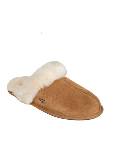 Ugg Womens Scuffette Ii Slipper In Chestnut In Brown