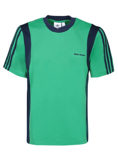 Shop Y-3 Adidas T-shirts In Green