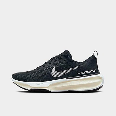 Shop Nike Women's Air Zoomx Invincible Run 3 Flyknit Running Shoes In Black/white/dark Grey/white