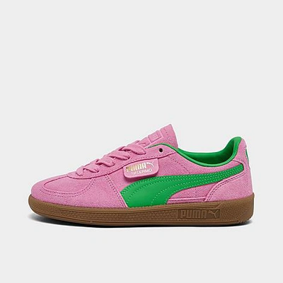 Shop Puma Girls' Big Kids' Palermo Casual Shoes In Pink/green