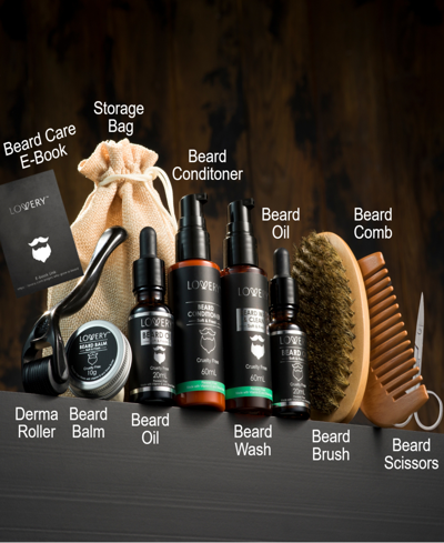 Shop Lovery 11-pc. Men's Beard Grooming Gift Set In No Color