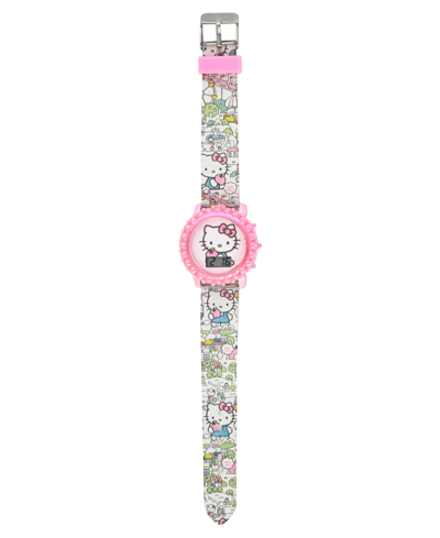 Shop Accutime Kid's Hello Kitty Multi Silicone Watch 32mm