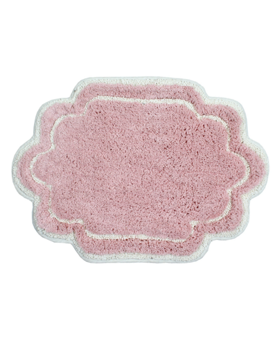 Home Weavers Allure Bathroom Rug, 17" X 24" In Pink