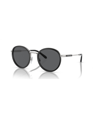 Shop Ralph Lauren Men's The Clubman Sunglasses Rl7081 In Matte Black
