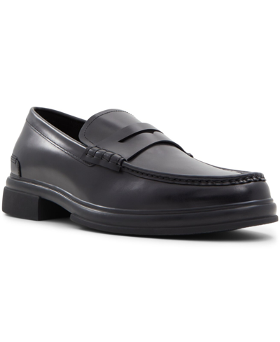 Shop Aldo Men's Tucker Dress Loafer Shoes In Black