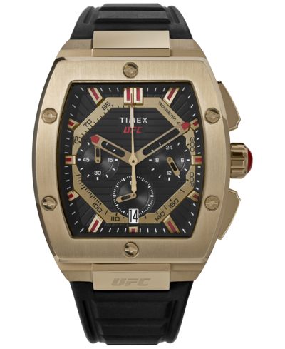 Shop Timex Ufc Men's Beast Analog Black Silicone Watch, 51mm