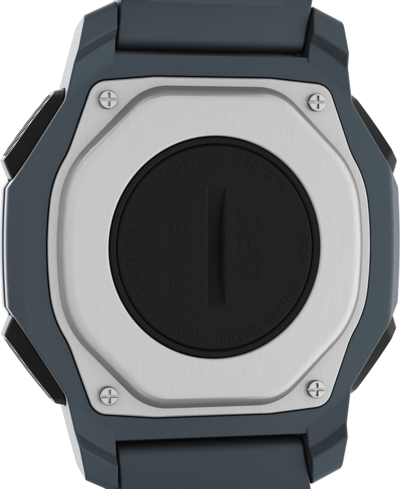 Shop Timex Ufc Men's Spark Digital Gray Polyurethane Watch, 46mm