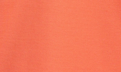 Shop Maceoo Mozart Coral Short Sleeve Cotton Polo