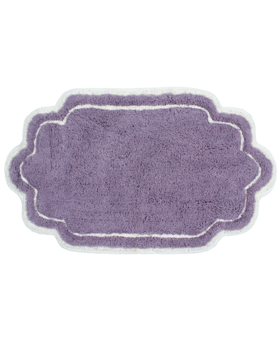 Shop Home Weavers Allure Bathroom Rug, 24" X 40" In Purple