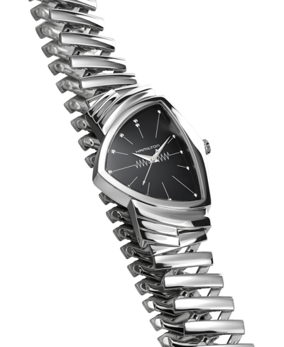 Shop Hamilton Unisex Swiss Ventura Stainless Steel Bracelet Watch 32mm In No Color