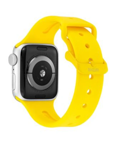 Shop Withit Yellow Smooth Silicone Band With Band Candy Hope Charms