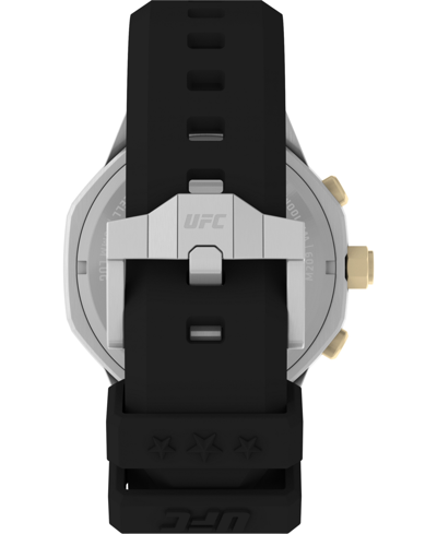 Timex Ufc Men's King Analog Black Silicone Watch, 45mm In Black