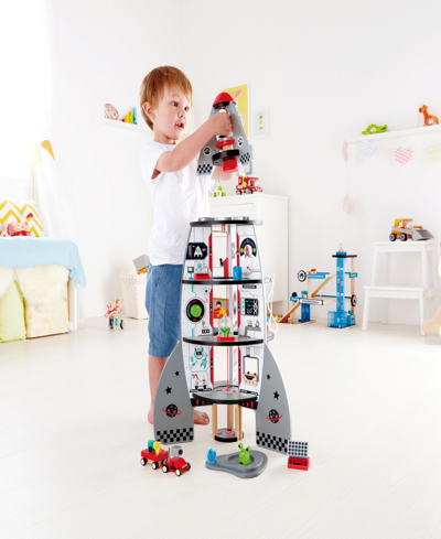 Hape Four-stage Rocket Ship Playset In Multi