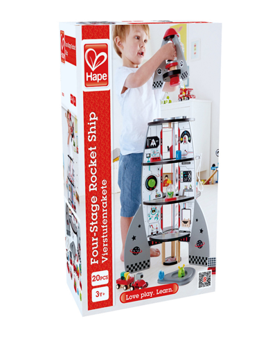 Shop Hape Four-stage Rocket Ship Playset In Multi