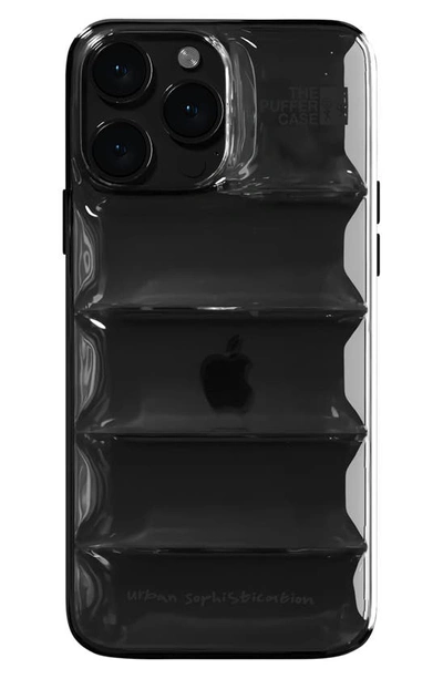 Shop Urban Sophistication The Puffer Case® Transparent Iphone Pro Case In Air