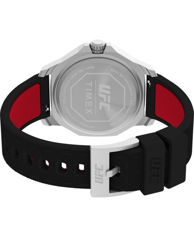 Timex Ufc Men's Reveal Analog Black Resin Watch, 41mm In Black