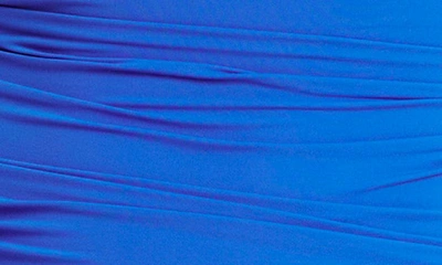 Shop Bleu By Rod Beattie Kore Shirred Underwire One-piece Swimsuit In Aegean Bleu