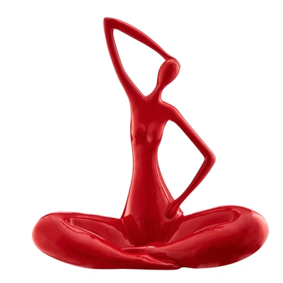 Shop Finesse Decor The Diana Sculpture // Large, Red