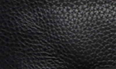 Shop Luli Bebe Petit Monaco Faux Leather Diaper Bag In Ebony Black