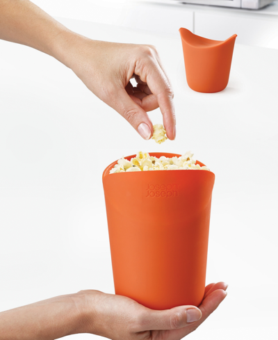 Joseph Joseph M-cuisine Single-serve Popcorn Maker Set Of 2 In Grey