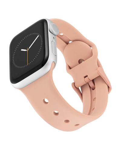 Shop Withit Women's Blush Pink Smooth Silicone Band With Band Candy Happy Charms Designed For 38/40/41mm Apple W