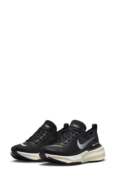 Nike Womens  Zoomx Invincible Run Flyknit 3 In Black/ White