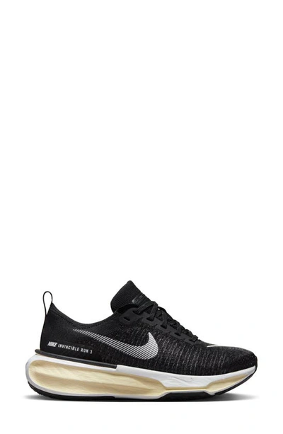 Shop Nike Zoomx Invincible Run 3 Running Shoe In Black/ White
