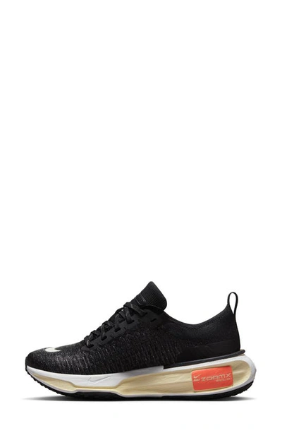 Nike Womens  Zoomx Invincible Run Flyknit 3 In Black/ White