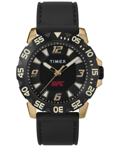 Shop Timex Ufc Men's Champ Digital Black Silicone Watch, 42mm