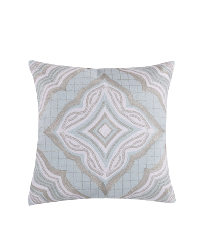 Shop Levtex Darcy Paisley Damask Decorative Pillow, 18" X 18" In Gray