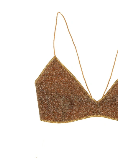 Shop Oseree Oséree 'lumiere' Bikini In Gold
