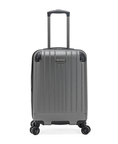 Shop Kenneth Cole Reaction Flying Axis 20" Hardside Expandable Carry-on In Silver