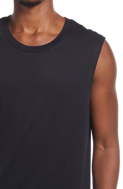 Shop Alo Yoga The Triumph Sleeveless T-shirt In Black