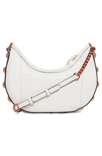 Shop Aimee Kestenberg Way Out Leather Crossbody Bag In Vanilla Ice