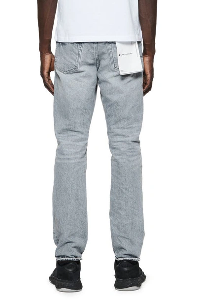 Shop Purple Brand Faded New Slate Straight Leg Jeans In Grey
