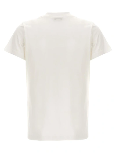 Shop Alexander Mcqueen 'cut And Sew' T-shirt In White