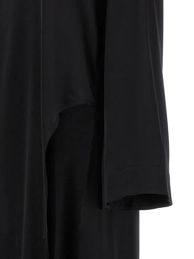 Shop Di.la3 Pari' 'lolli' Long Blouse In Black