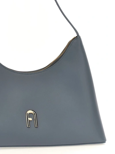 Shop Furla 'diamante S' Shoulder Bag In Blue