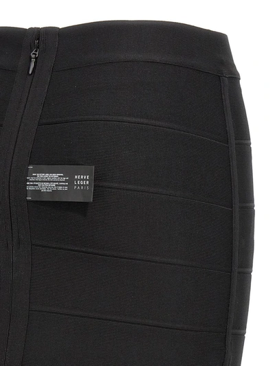 Shop Herve Leger Hervé Léger 'icon Bandage Pencil' Skirt In Black