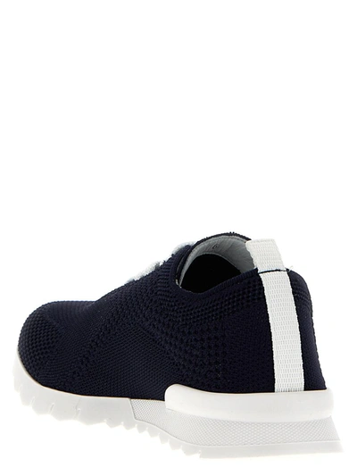 Shop Kiton 'fits' Sneakers In Blue