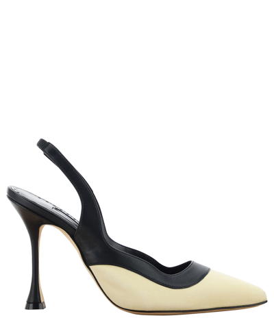 Shop Manolo Blahnik Goga Pumps In Multicolor