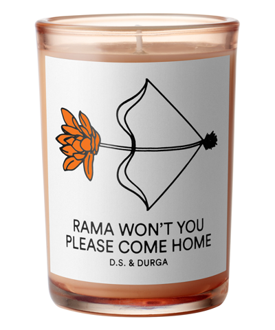 Shop D.s. &amp; Durga Rama Won&#039;t You Please Come Home Candle 200 G In White