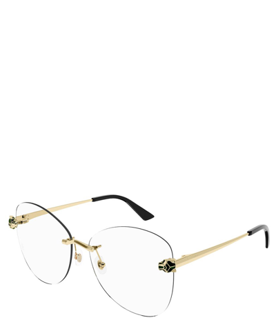 Shop Cartier Eyeglasses Ct0418o In Crl