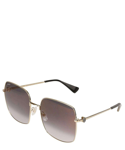 Shop Cartier Sunglasses Ct0401s In Crl