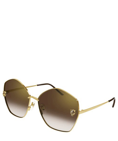 Shop Cartier Sunglasses Ct0356s In Crl